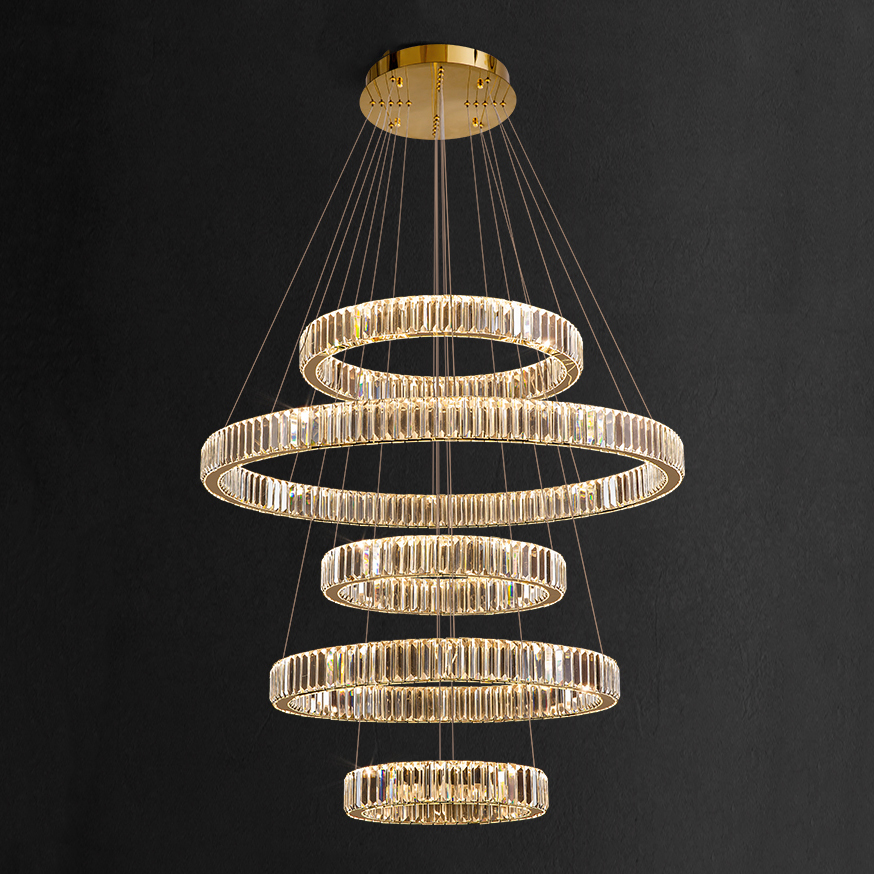 Подвесная люстра BERTOLDA COMBO D40+80+50+90+60 by ImperiumLoft