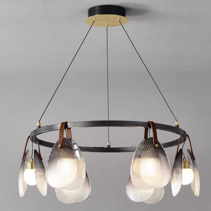 Кольцевые люстры и светильники CONCH CH by ImperiumLoft