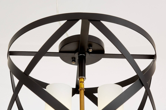 Потолочная люстра Lumina Deco LDP 1242-4 BK+MD