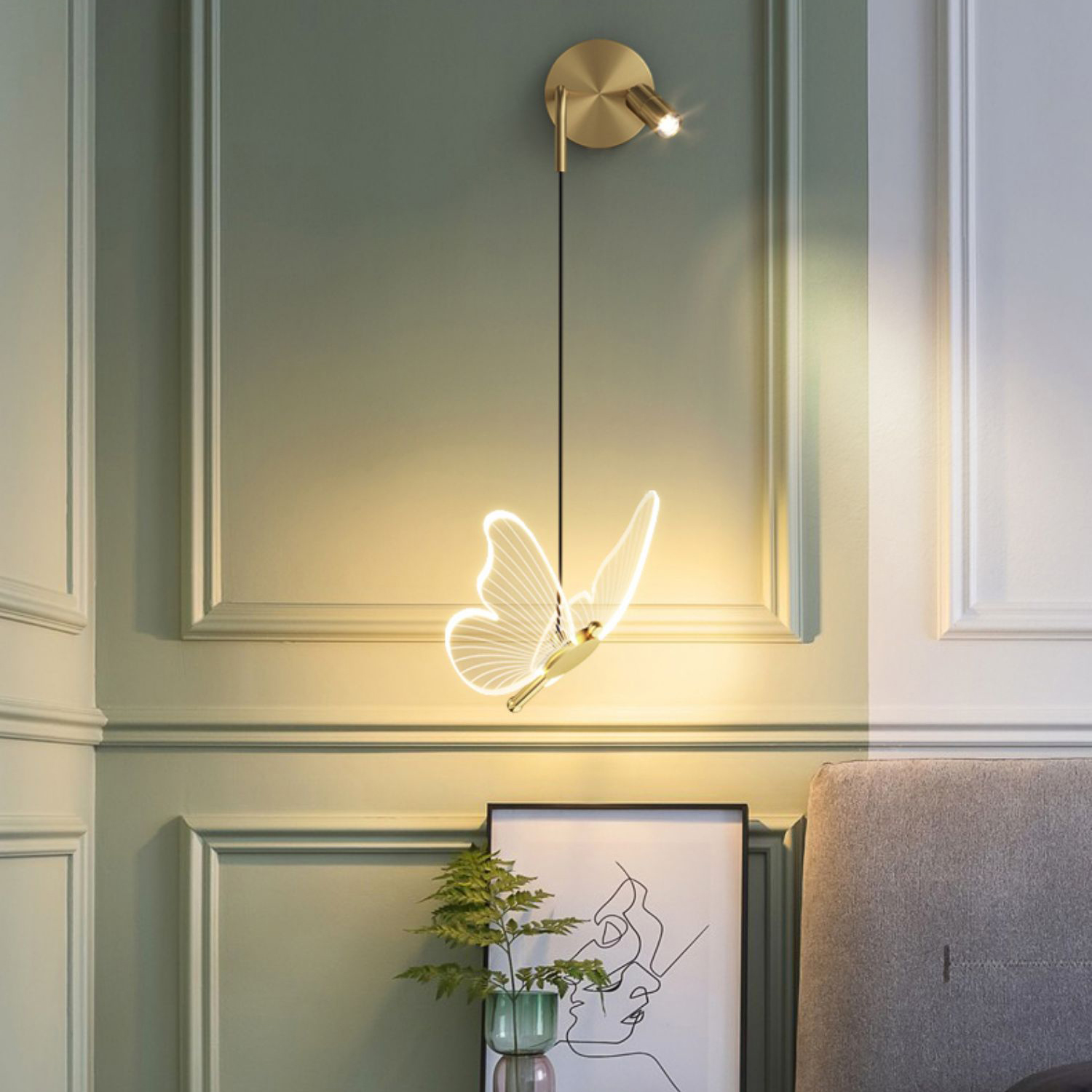 Настенный светильник BABETTA WALL D Left 3000К by ImperiumLoft