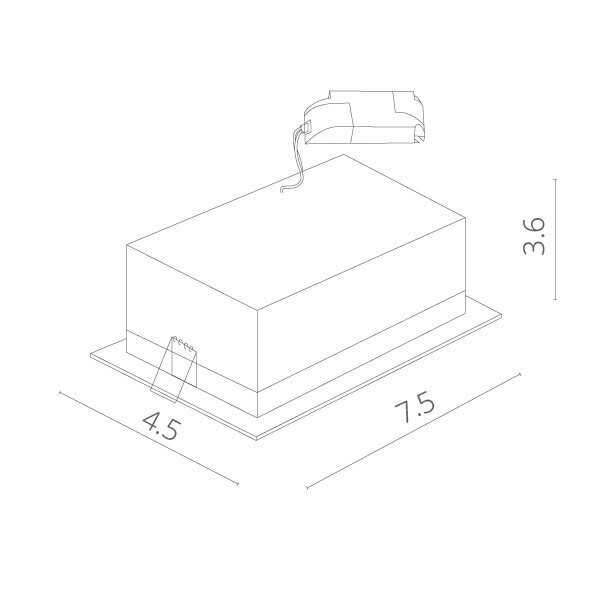 Встраиваемый светильник Arte Lamp A3153PL-2BK