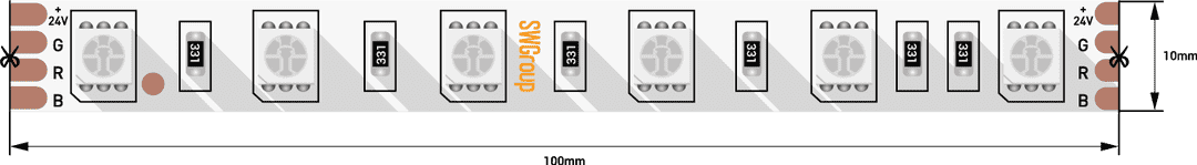Лента светодиодная SWG SWG560-24-14.4-RGB
