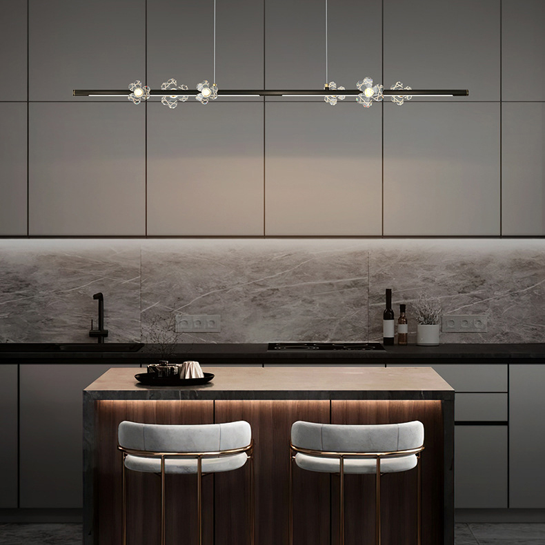 Подвесной светильник CAMILIA LONG L100 Black by ImperiumLoft