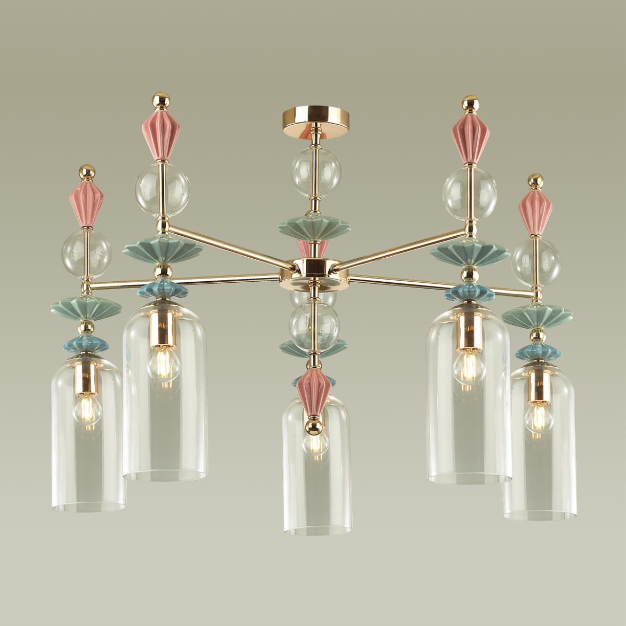 Люстра потолочная Odeon Light 4855/5C