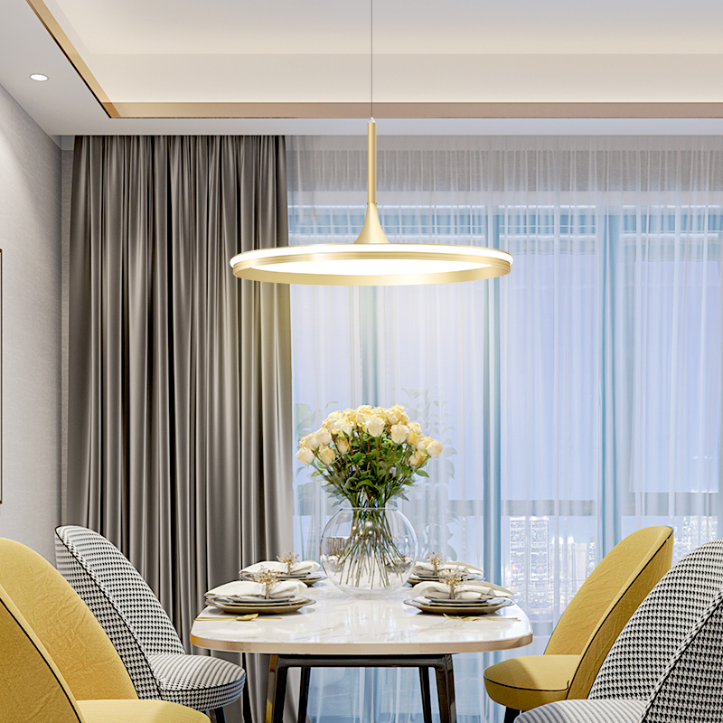 Подвесной светильник DANIKA D40 Black 4000К by ImperiumLoft