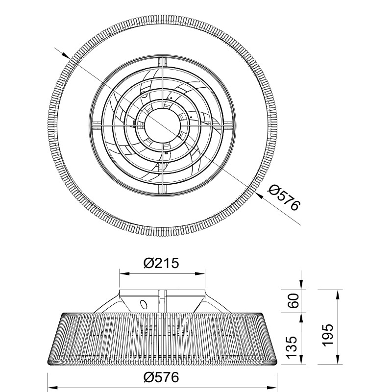 Накладной светильник Mantra 8230