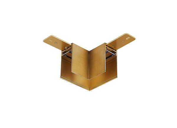 Угол-соединитель для подвесного/накладного магнитного шинопровода Donolux L corner DLM/Black Bronze