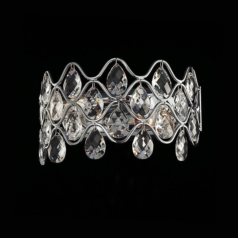 Настенный светильник Illuminati Nikon MB103910-2A chr/smoke