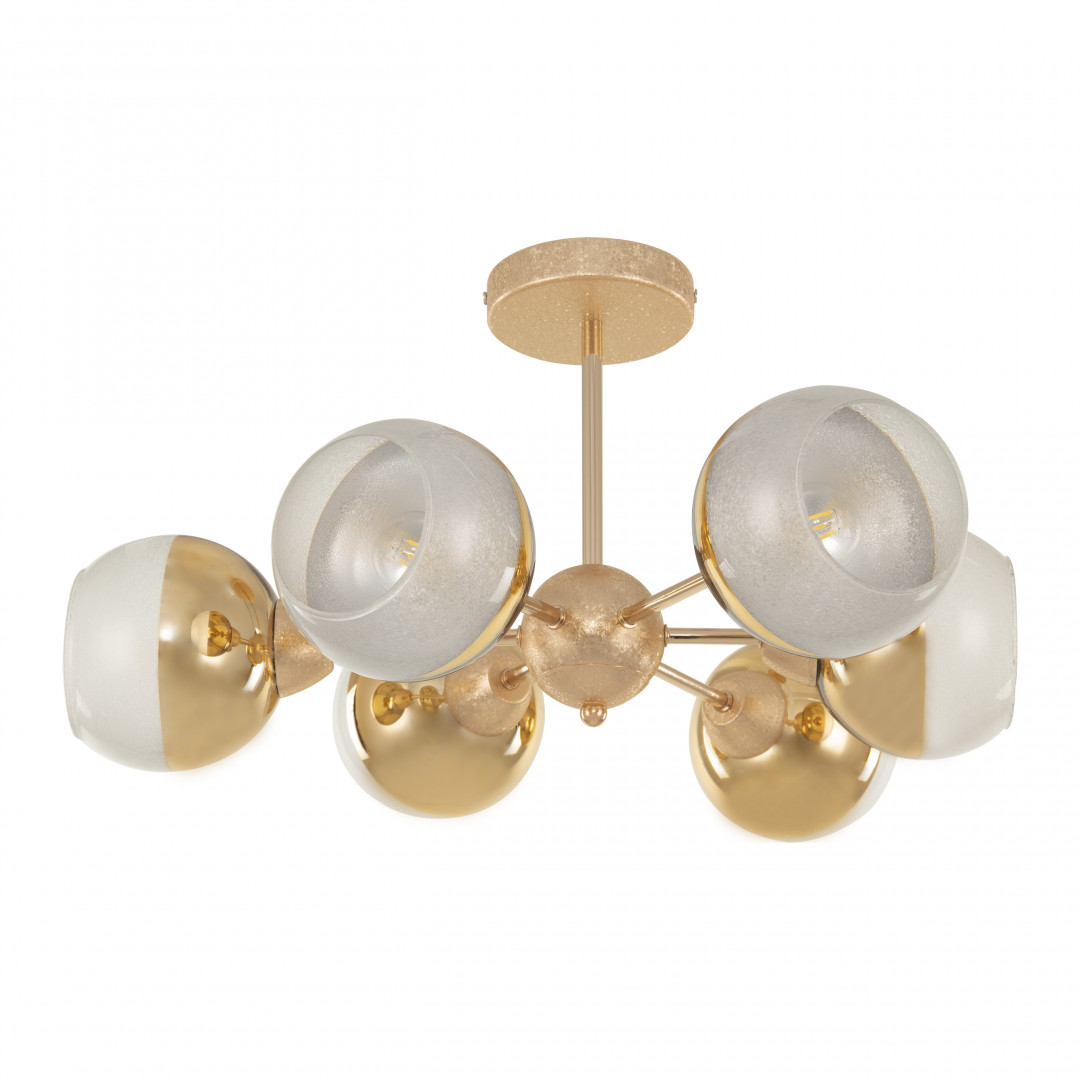 Люстра с плафонами 327007/3+3 GD Arte Milano