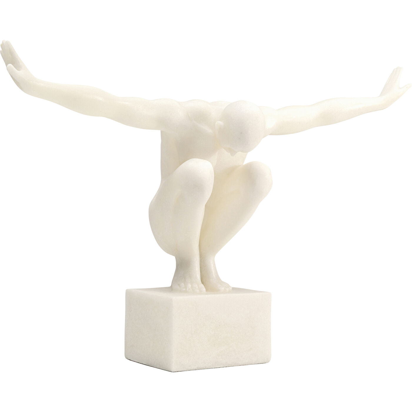 Объект декоративный Athlet White 50cm KARE 58372