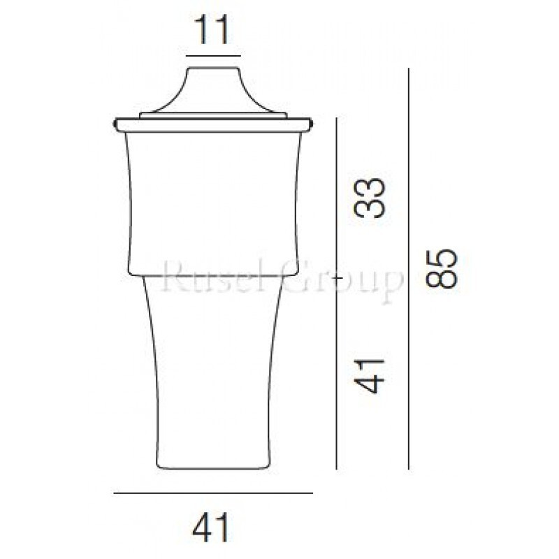 Потолочный светильник Vistosi PAGODA PL 41 2