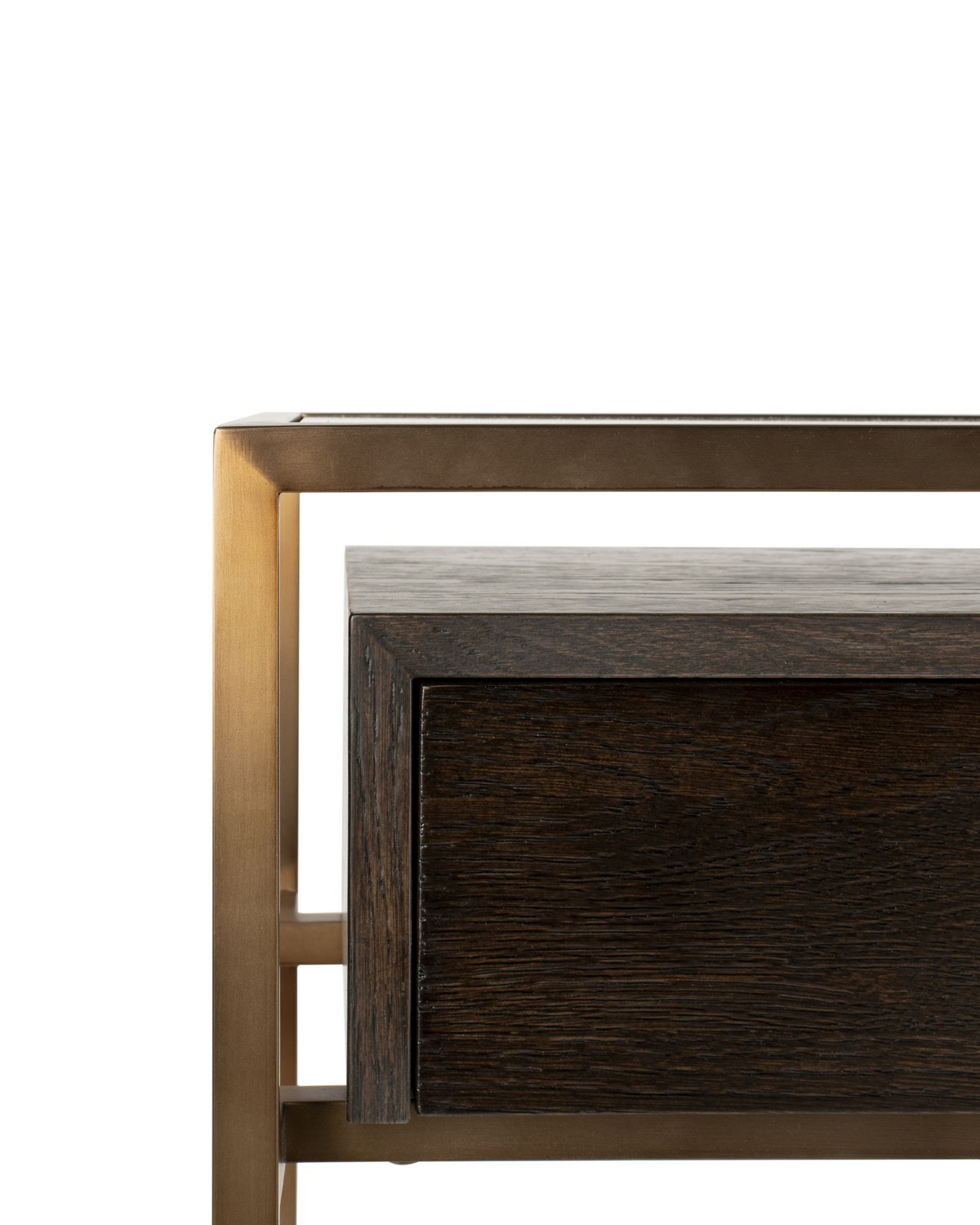 Коричневая консоль с ящиками Хэйворд Louvre Home LHFCNT140523IMT
