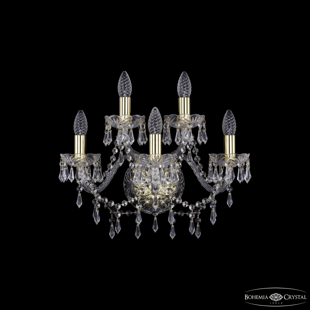 Бра хрустальные 1403B/3+2/160 G