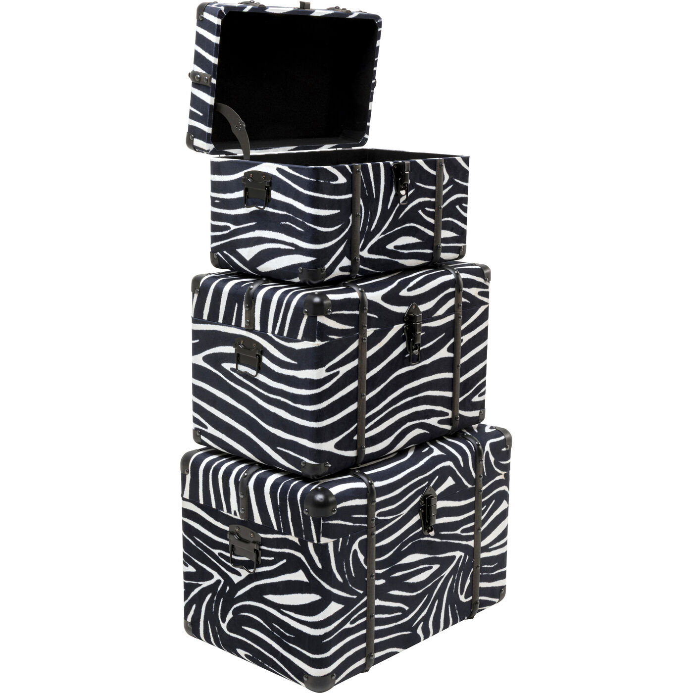 Шкатулка Wild Animal Zebra (3/Set) KARE 71235