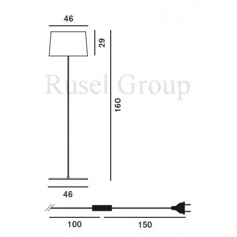 Напольный светильник Foscarini Twiggy lettura terra