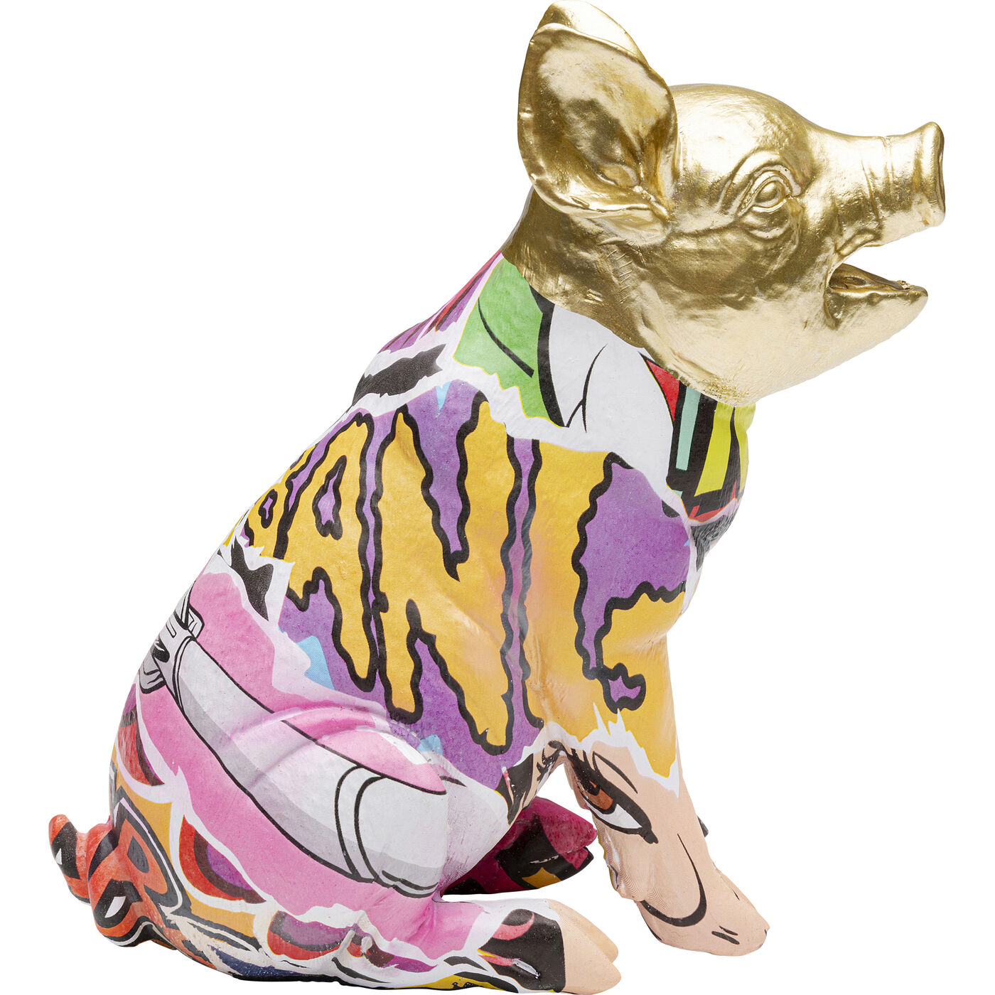 Фигура декоративная Graffiti Pig 20cm KARE 56713