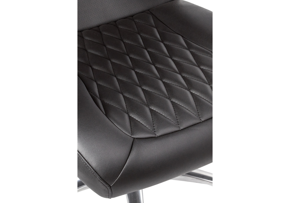 Компьютерное кресло Woodville Damian black / satin chrome 15430