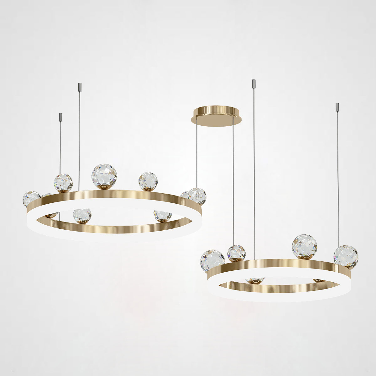 Подвесная люстра JOSIAN A D40 D60 2R by ImperiumLoft