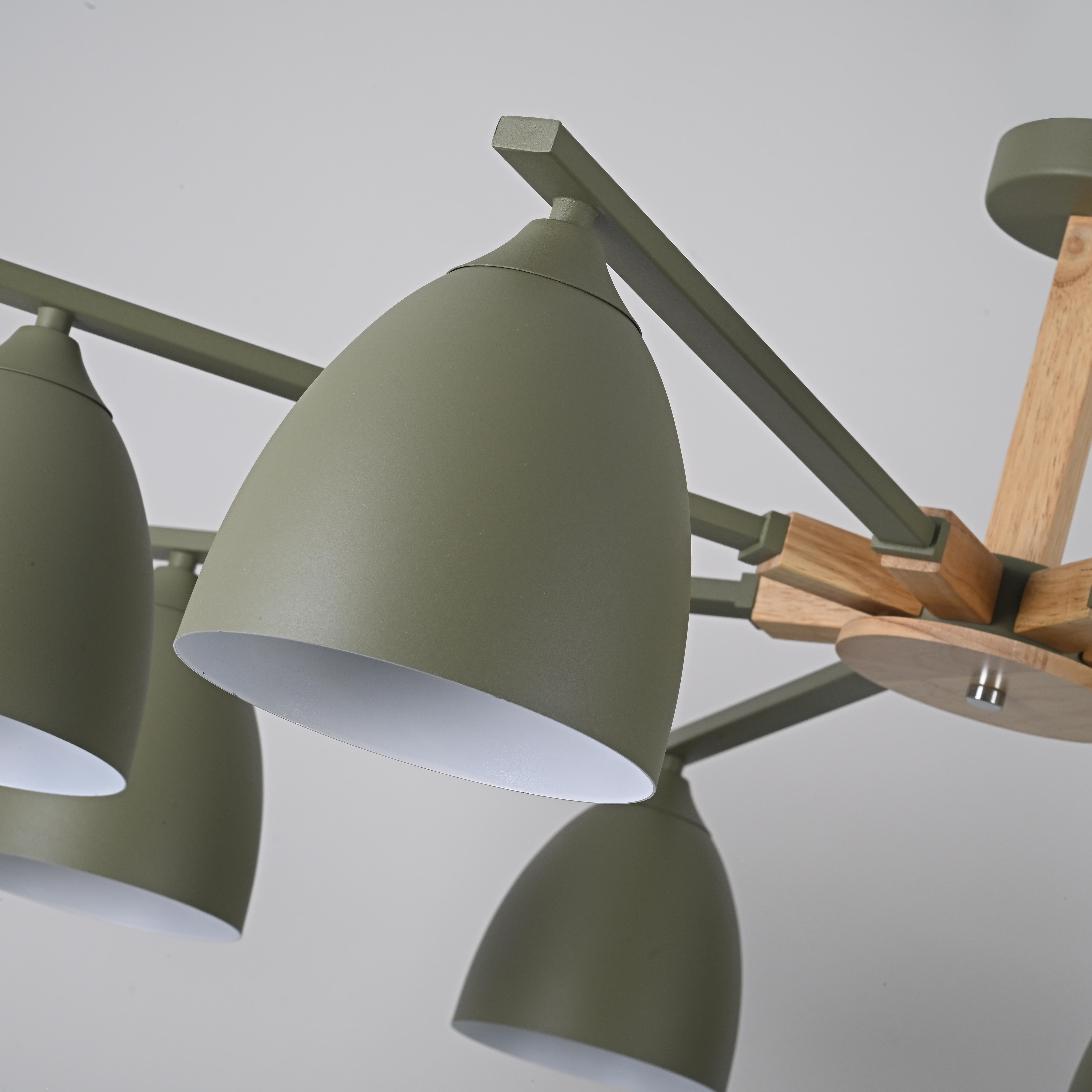 Потолочная люстра NOA 8 Olive by ImperiumLoft