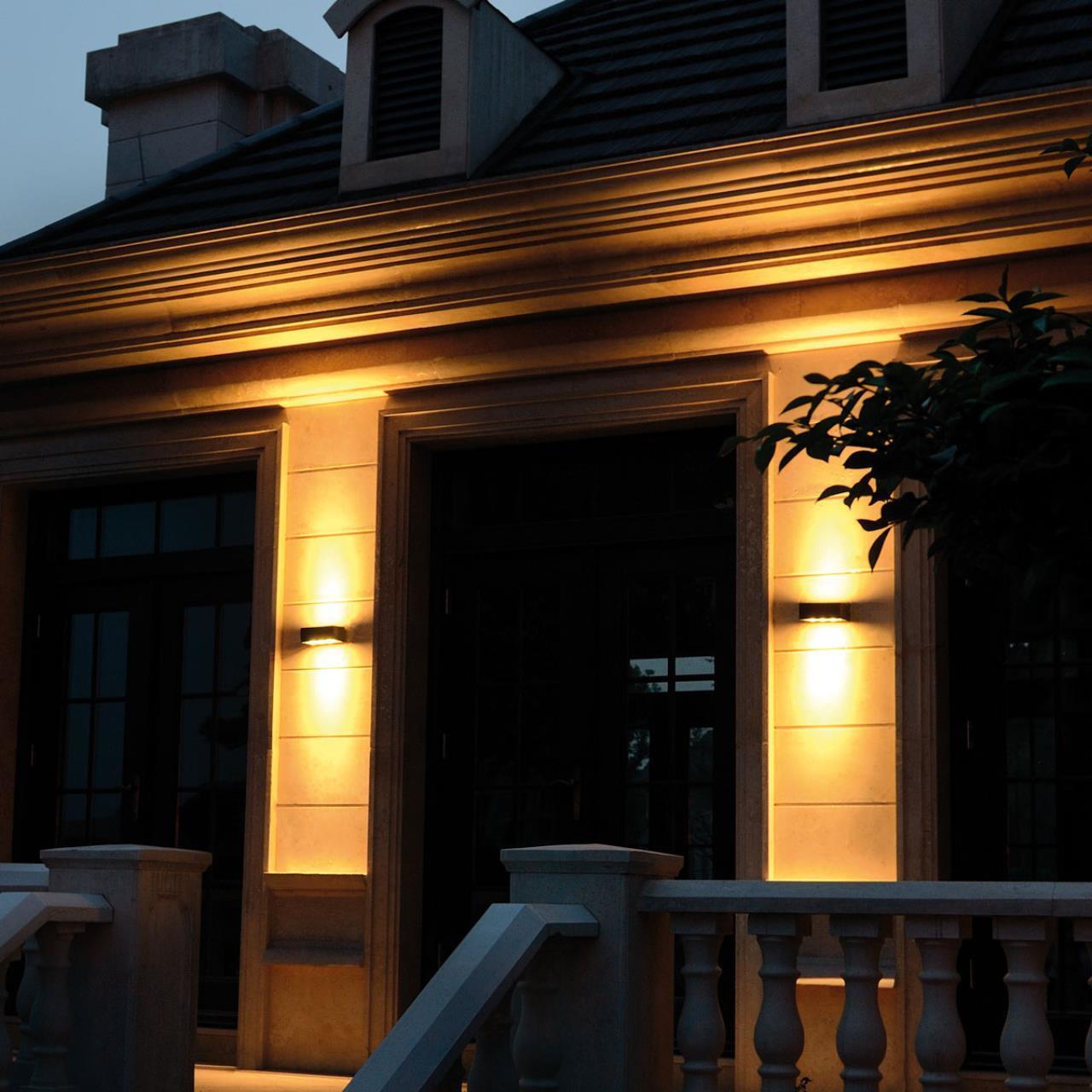 Декоративный светодиодный уличный настенный светильник Novotech 357228