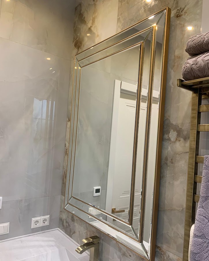 Зеркало BountyHome Ruiz Gold mv214-gold