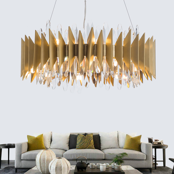 Подвесная люстра CORONA D100 26 lamps by ImperiumLoft