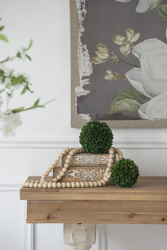 Шар декоративный Самшит Glasar 29401