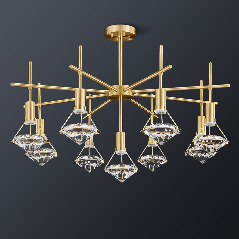 Потолочная люстра GLASGOW CH L16 by ImperiumLoft