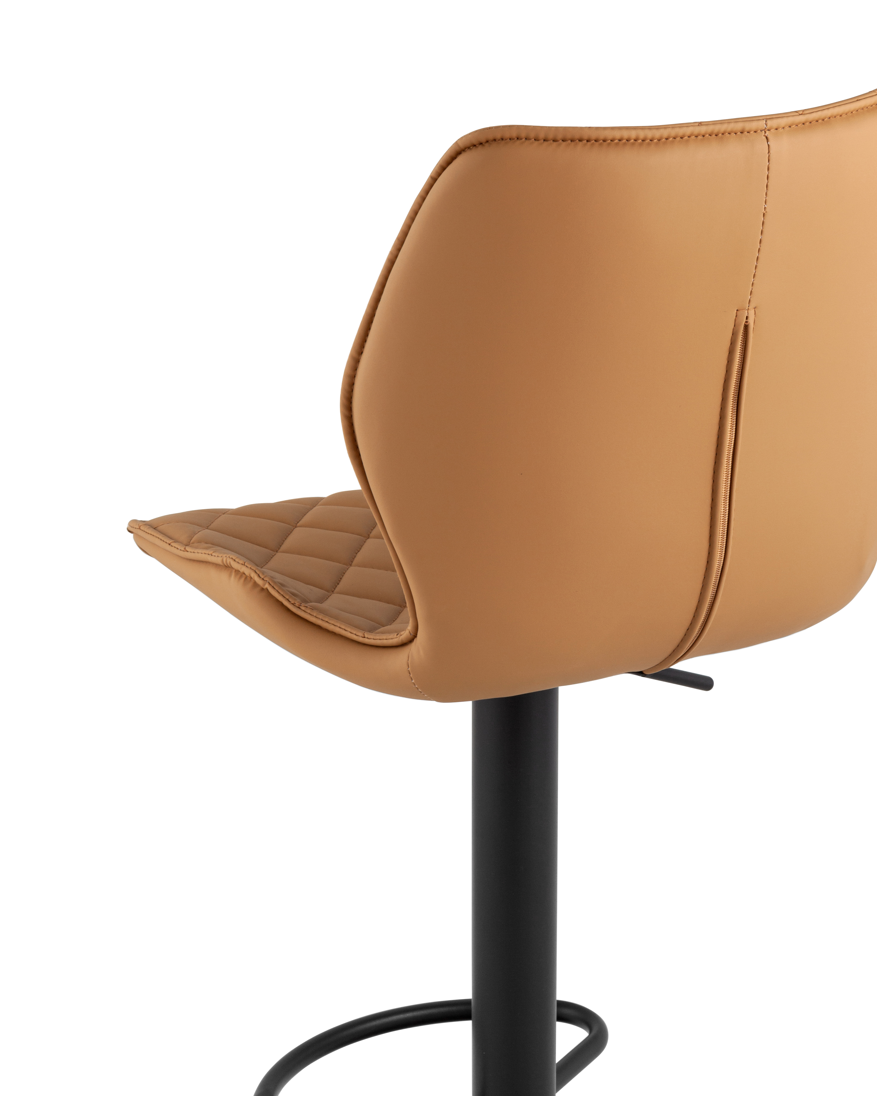 Стул барный Dome экокожа коричневый Stool Group