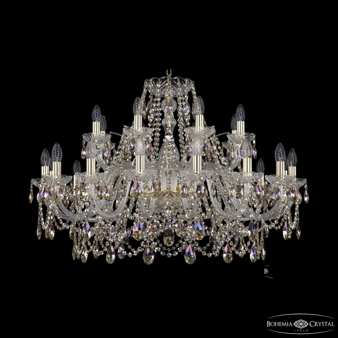 Люстра хрустальная 1411/16+8/360 G R801