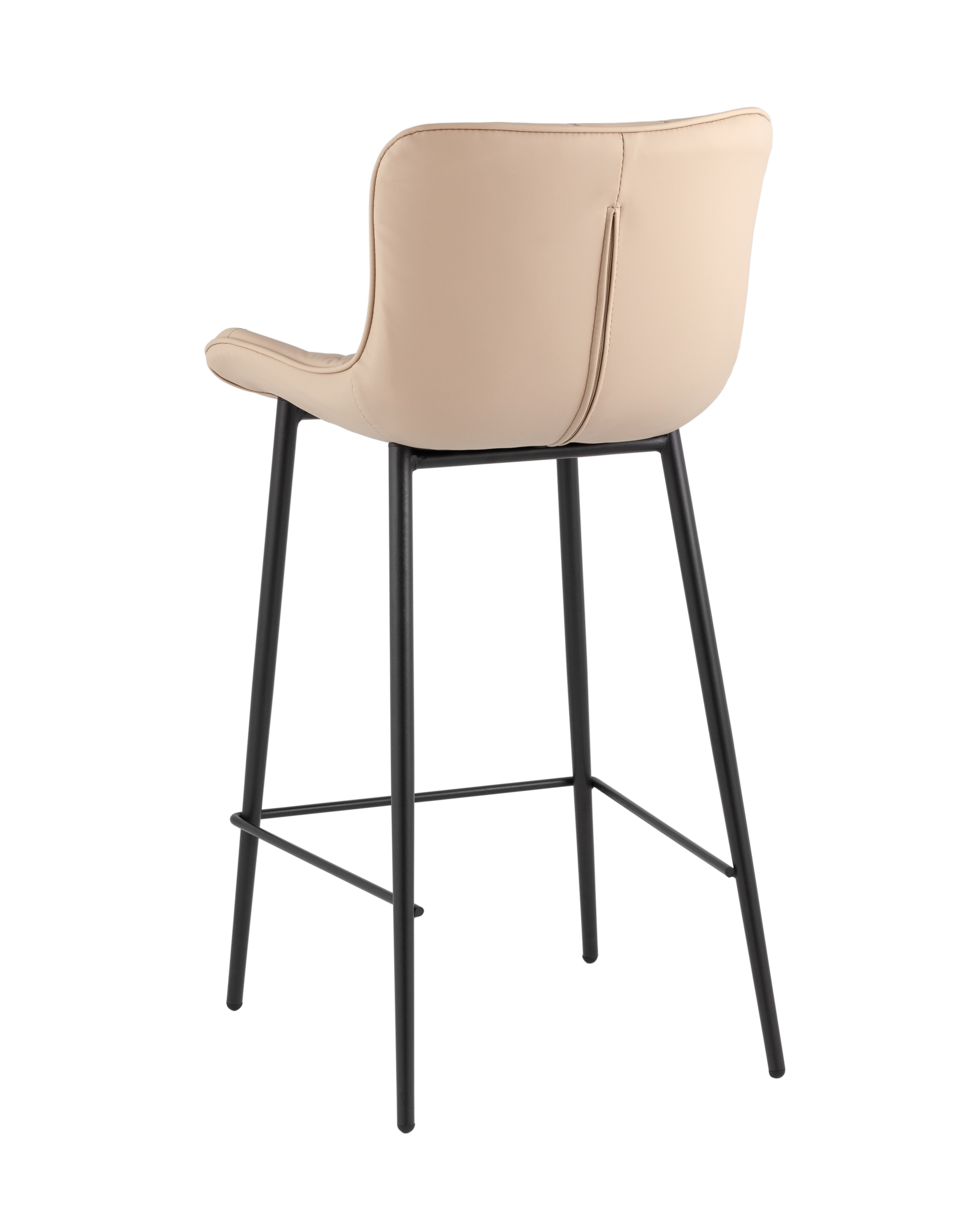 Стул барный Vault экокожа бежевый Stool Group