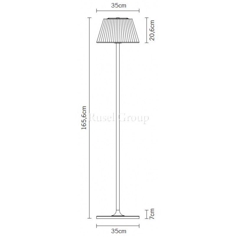Напольный светильник Fabbian Flow D87 C01 15