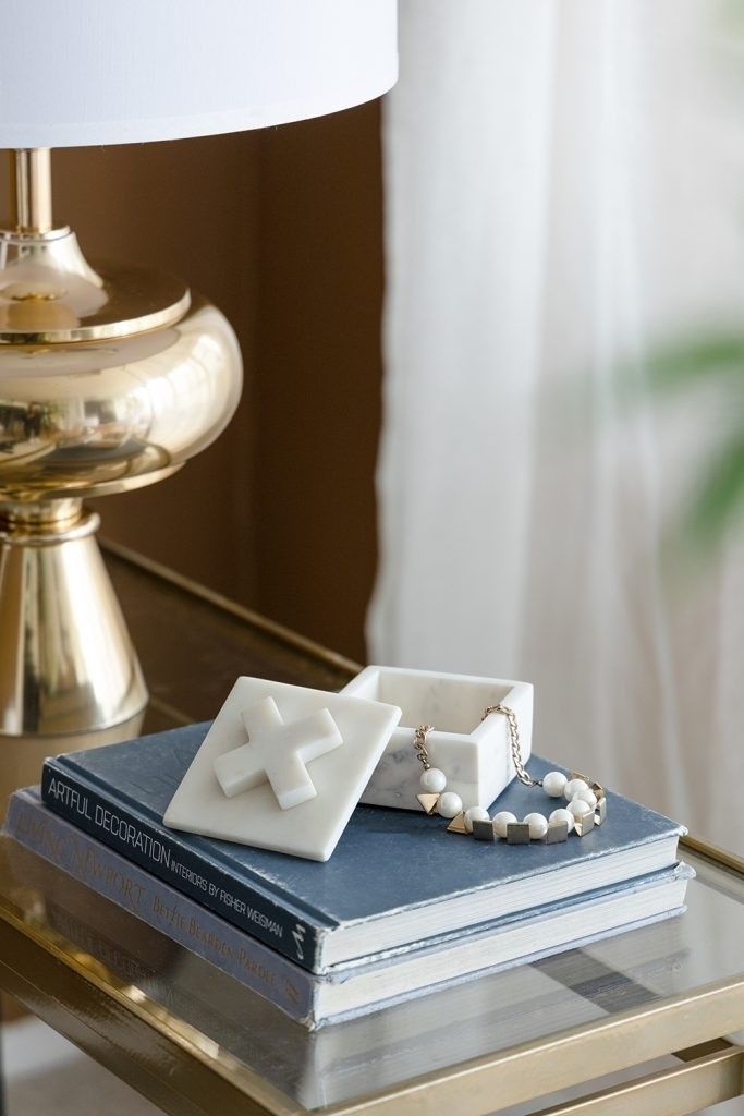 Шкатулка из белого мрамора Glasar 78034-DS