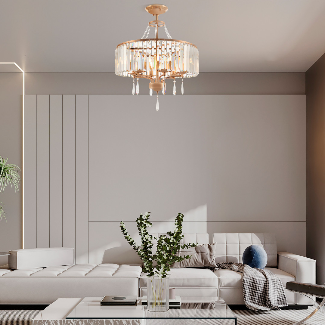 Люстра 371009/6/50/500 GD Arte Milano