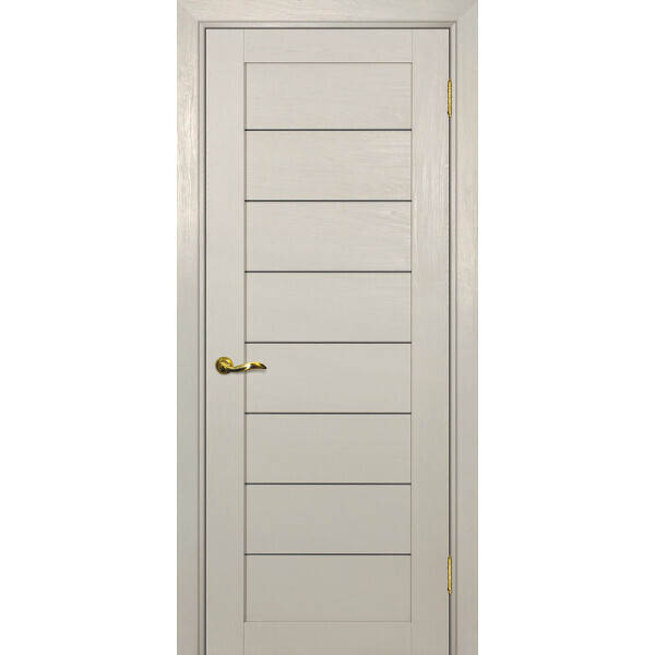 Межкомнатная дверь Graf PSU-8 белый сатинат Бланжевое дерево (2000 х 700)