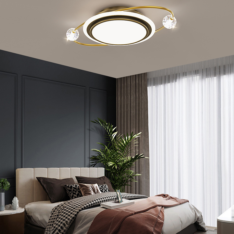 Потолочный светильник AMATIUS D50 Brass by ImperiumLoft