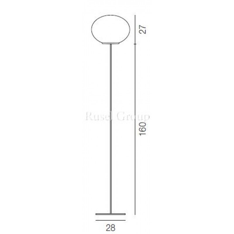 Напольный светильник Vistosi LUCCIOLA PT P