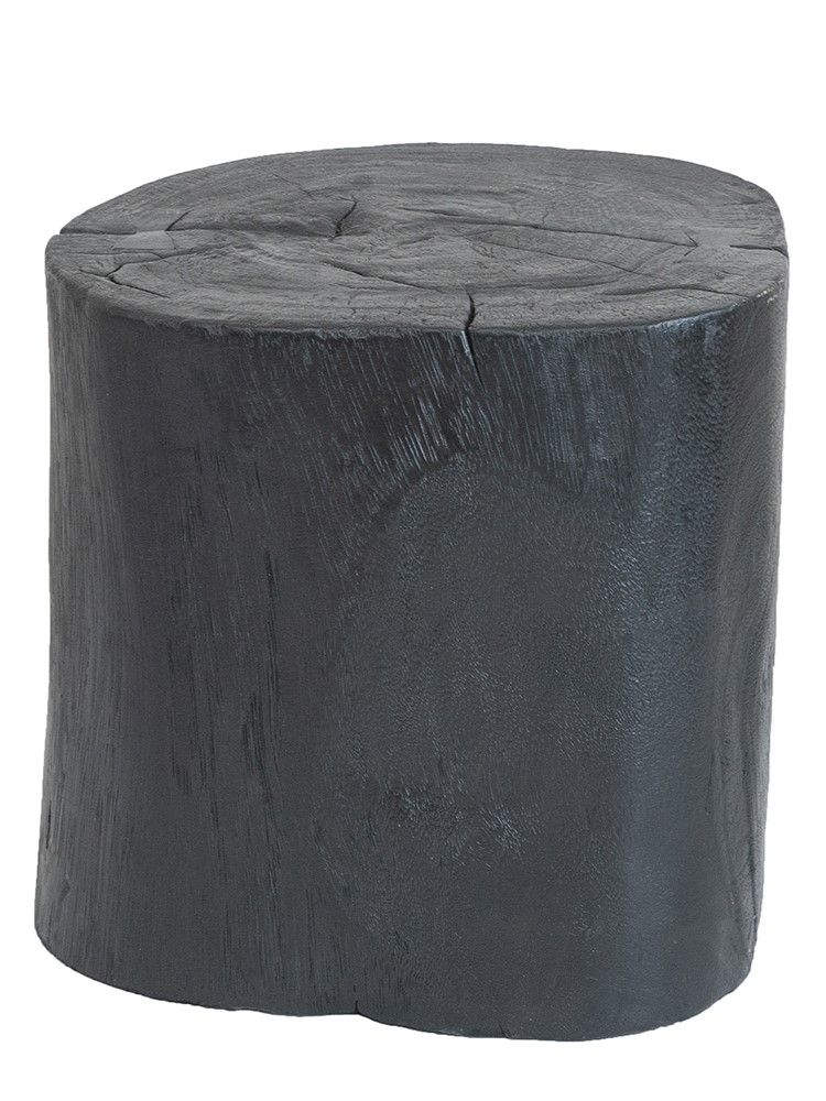 Столик акцентный из дерева суара Glasar 72309-BLAC
