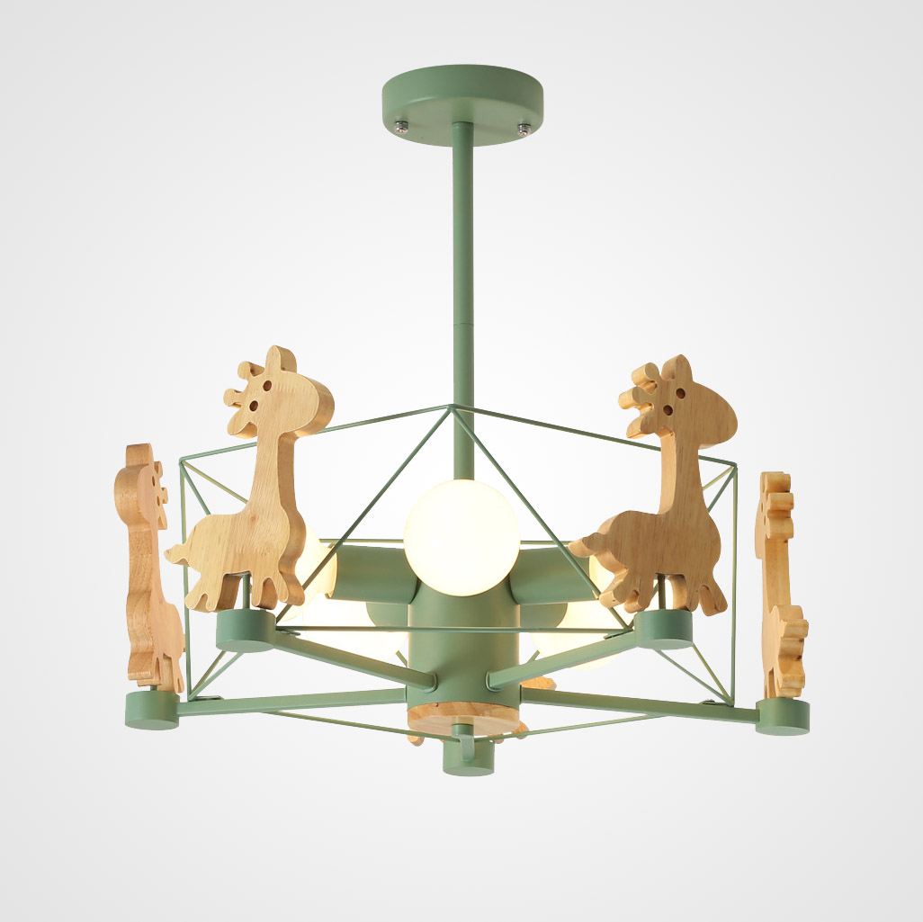 Потолочная люстра GIRAFFE Crystal Grey by ImperiumLoft