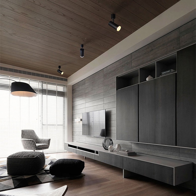 Потолочный светильник UNI S Белый by ImperiumLoft