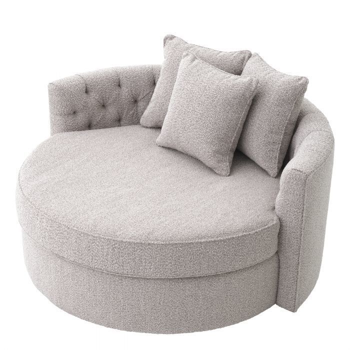 Диван Eichholtz Carlita bouclé grey 115333