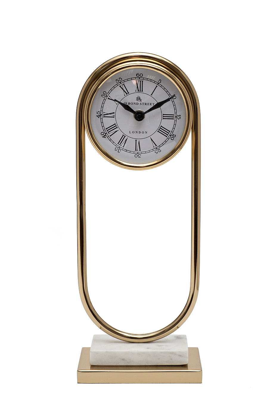 Часы настольные с мраморным основанием Garda Decor 79MAL-5852-36