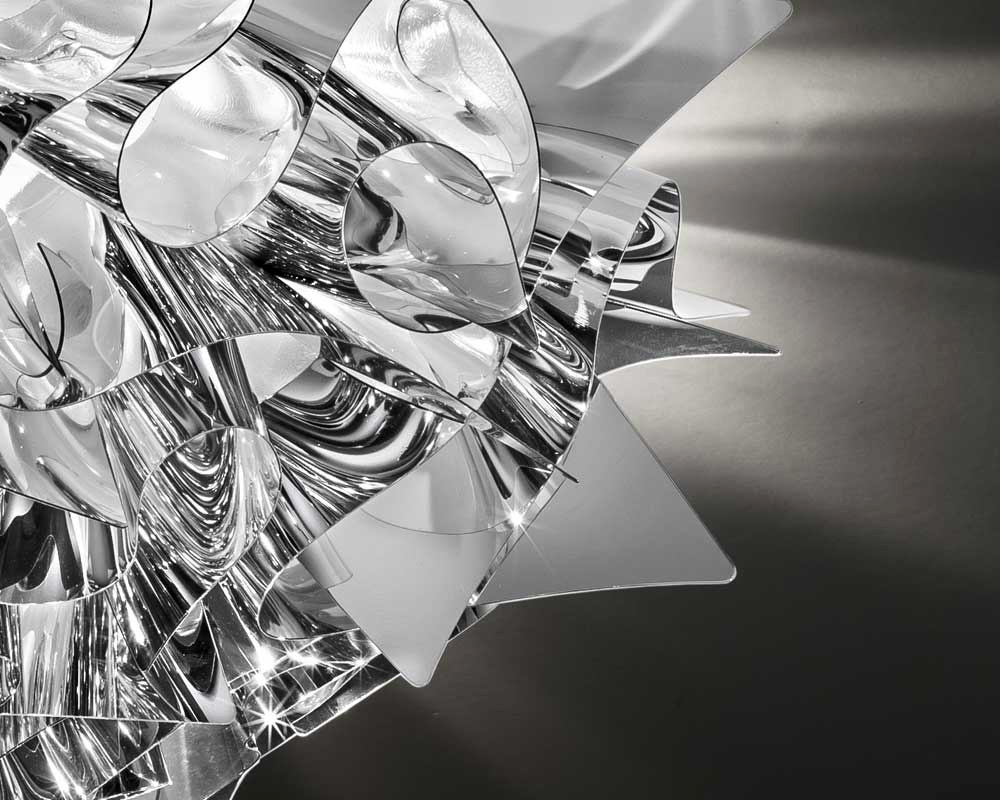 Настенный/Потолочный светильник Slamp Veli Silver