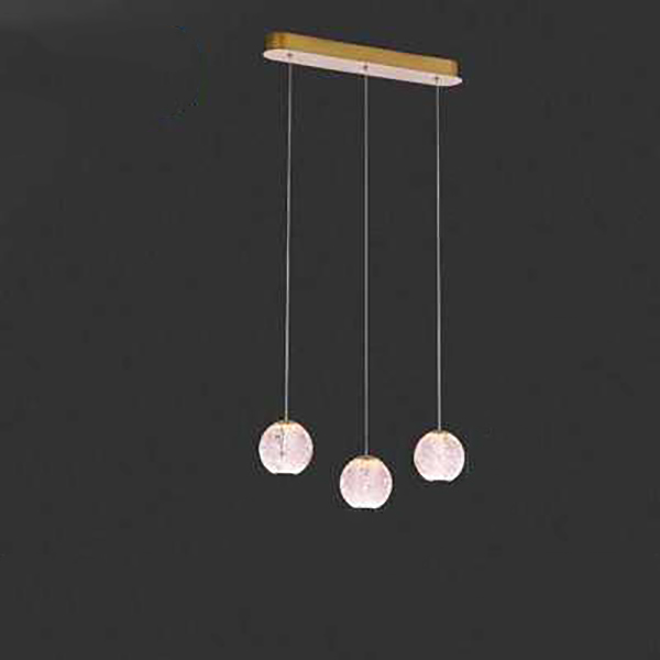 Подвесной светильник STORMS MORE L3 Gold Диск by ImperiumLoft