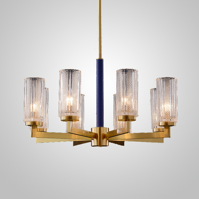 Потолочная люстра ADELEINE L10 Blue by ImperiumLoft