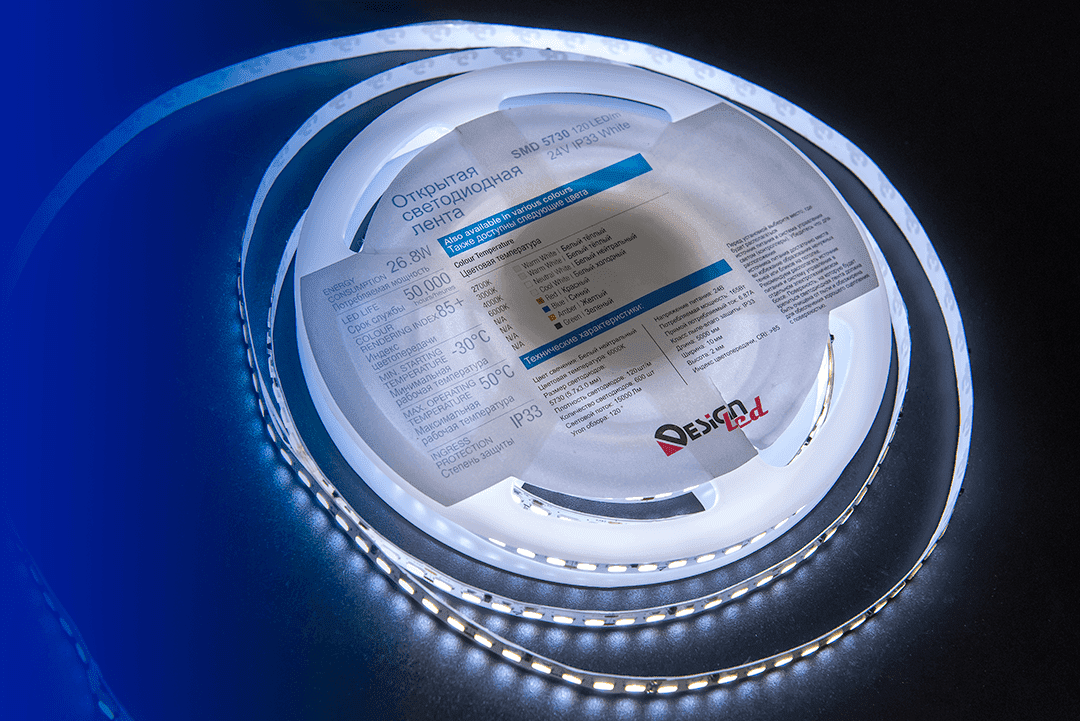 Лента светодиодная DesignLed DSG7120-24-W-33