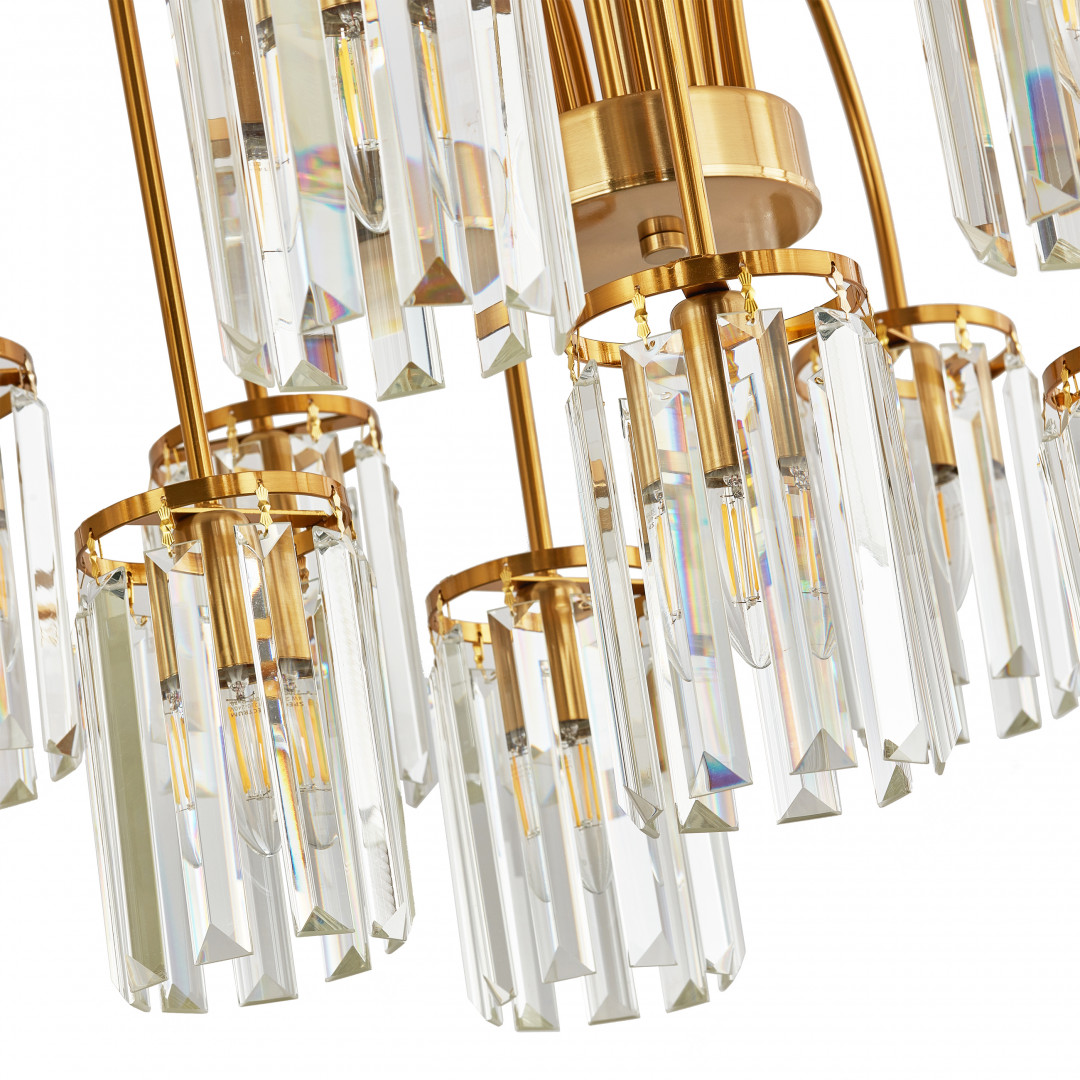 Люстра потолочная 2328B.D800.H700.E14.12 G Arte Milano