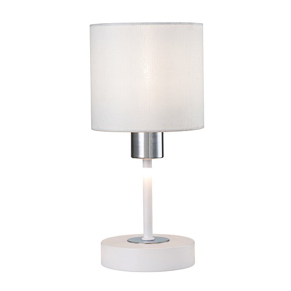 Настольная лампа Escada 1109/1 White/Silver
