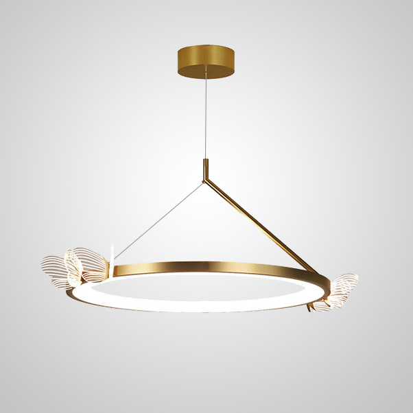 Подвесная люстра BABETTA CH C 3 бабочки by ImperiumLoft