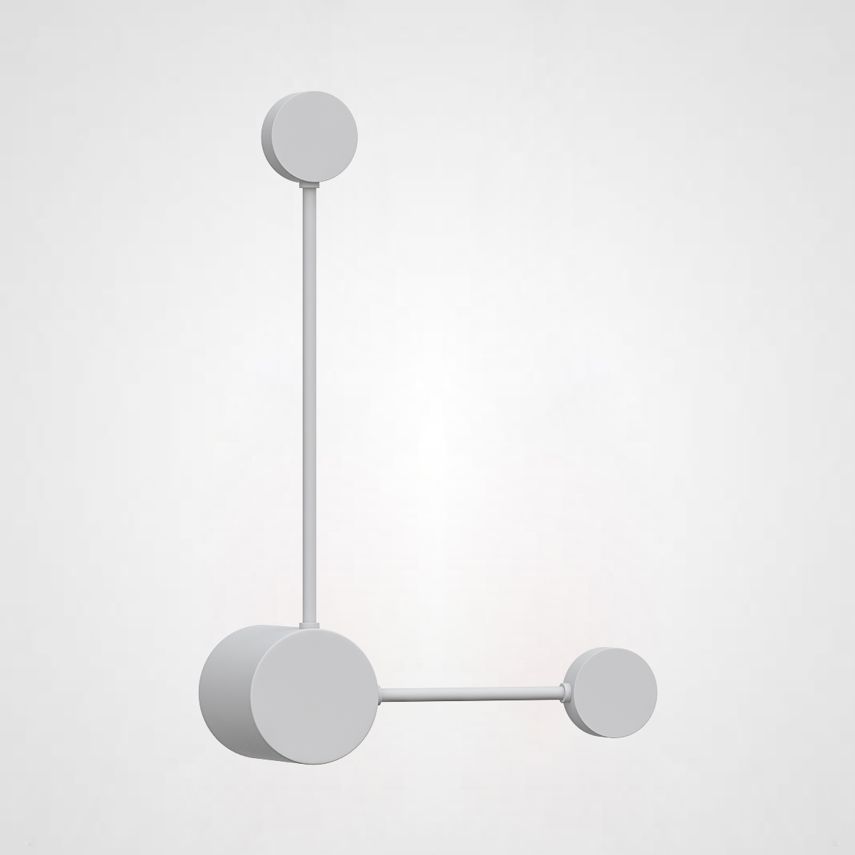 Бра Via Pin Wall Injection L41,5+29,5 White by ImperiumLoft